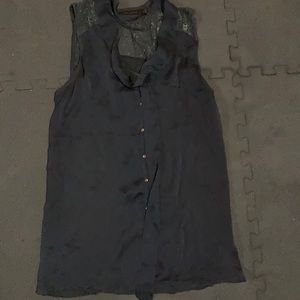 The Limited sleeveless blouse